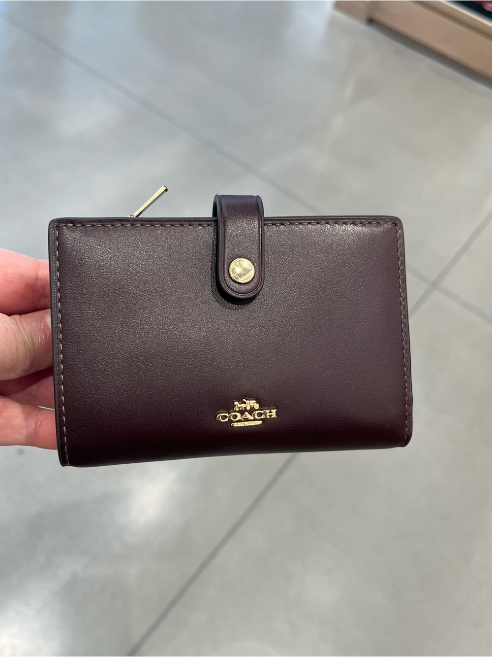 Coach nwt 2-In-1 Wallet ESPRESSO NWT